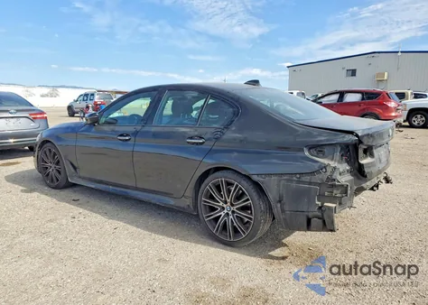 2018 BMW 540 I из США, поврежденный, VIN WBAJE5C54JWA93890